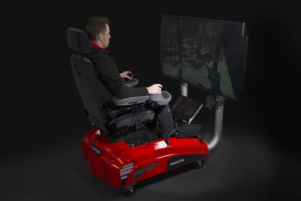 KF500 Komatsu simulator