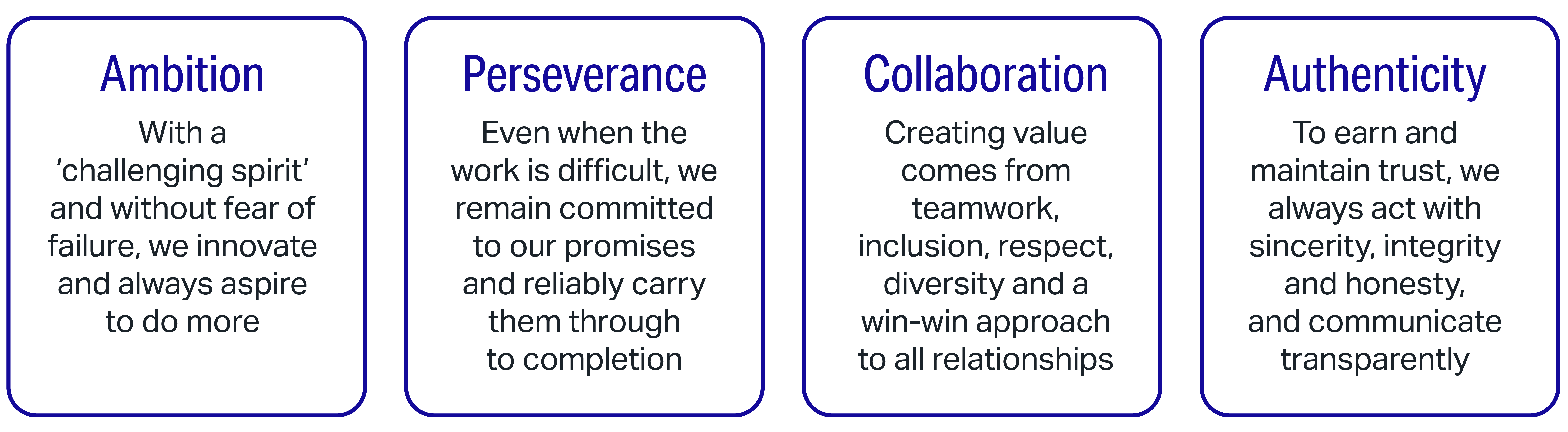 Komatsu brand values