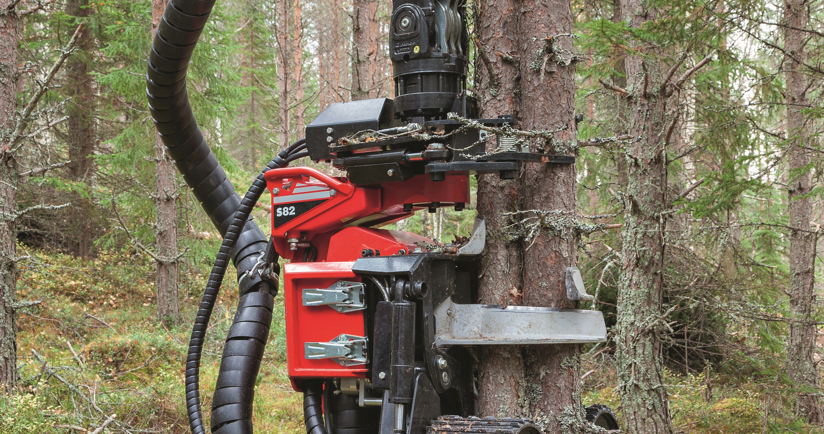 Options Komatsu harvesters